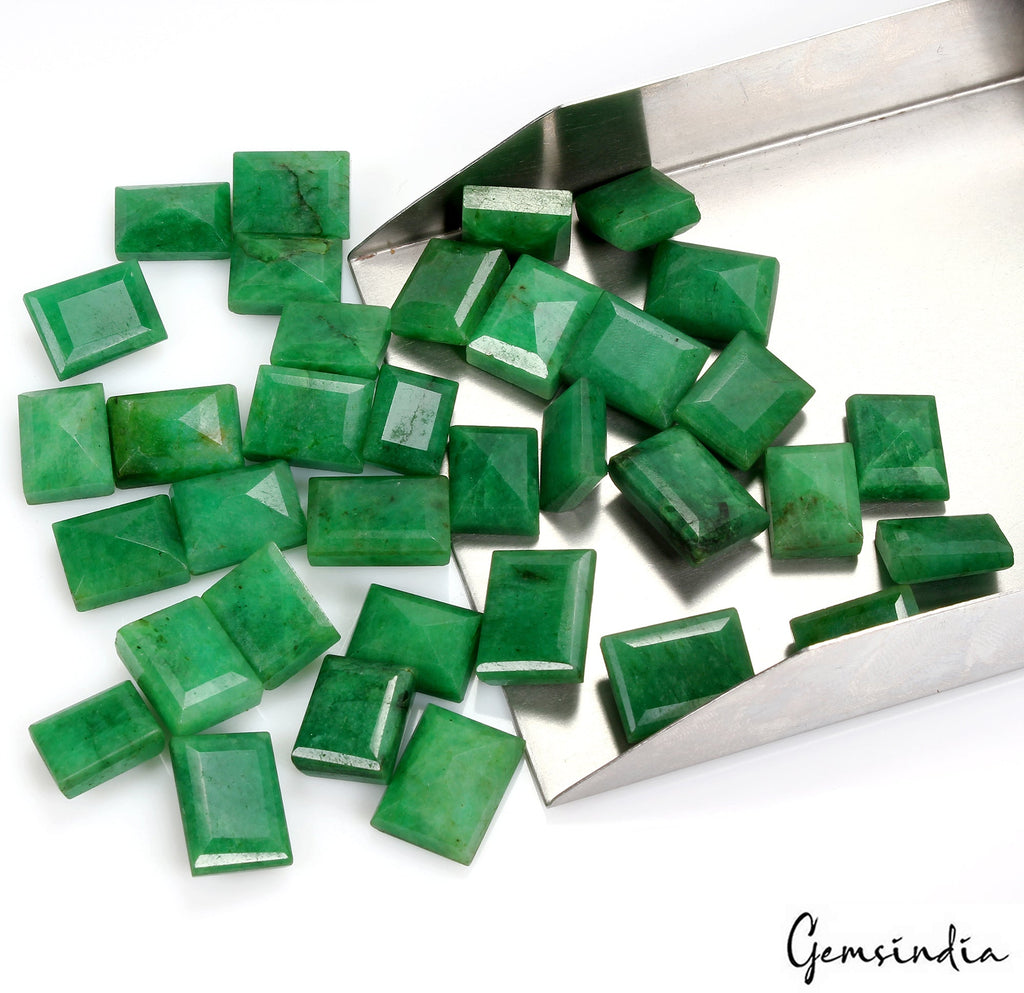 Natural 540 Ct Fine Cut Colombian Green Emerald Best Loose Gemstone Lot for Ring