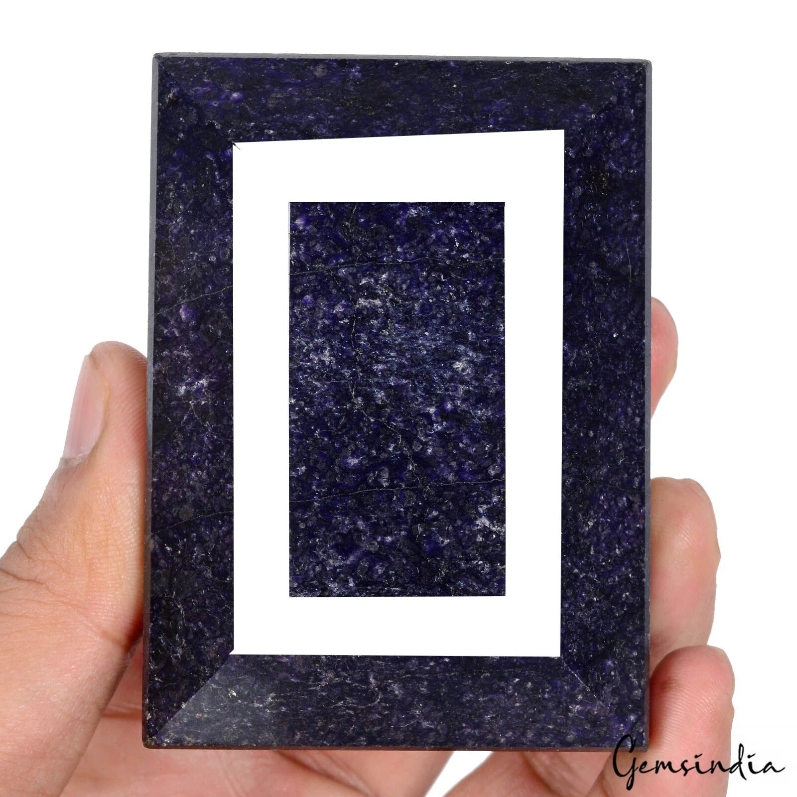 Blue Sapphire Loose Gemstone, Color Enhanced — 83x60x40 mm, 2700 Ct, Africa