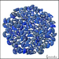 600 Ct/100 Pcs Natural Lapis Lazuli Half Moon Checker Cut 15*8mm Loose Gemstones