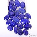 Lapis Lazuli Lot, Cabochon, Oval Cabochon, Color Enhanced — 24 Pieces, 29mm to 38mm, 1430 Ct, Afghanistan