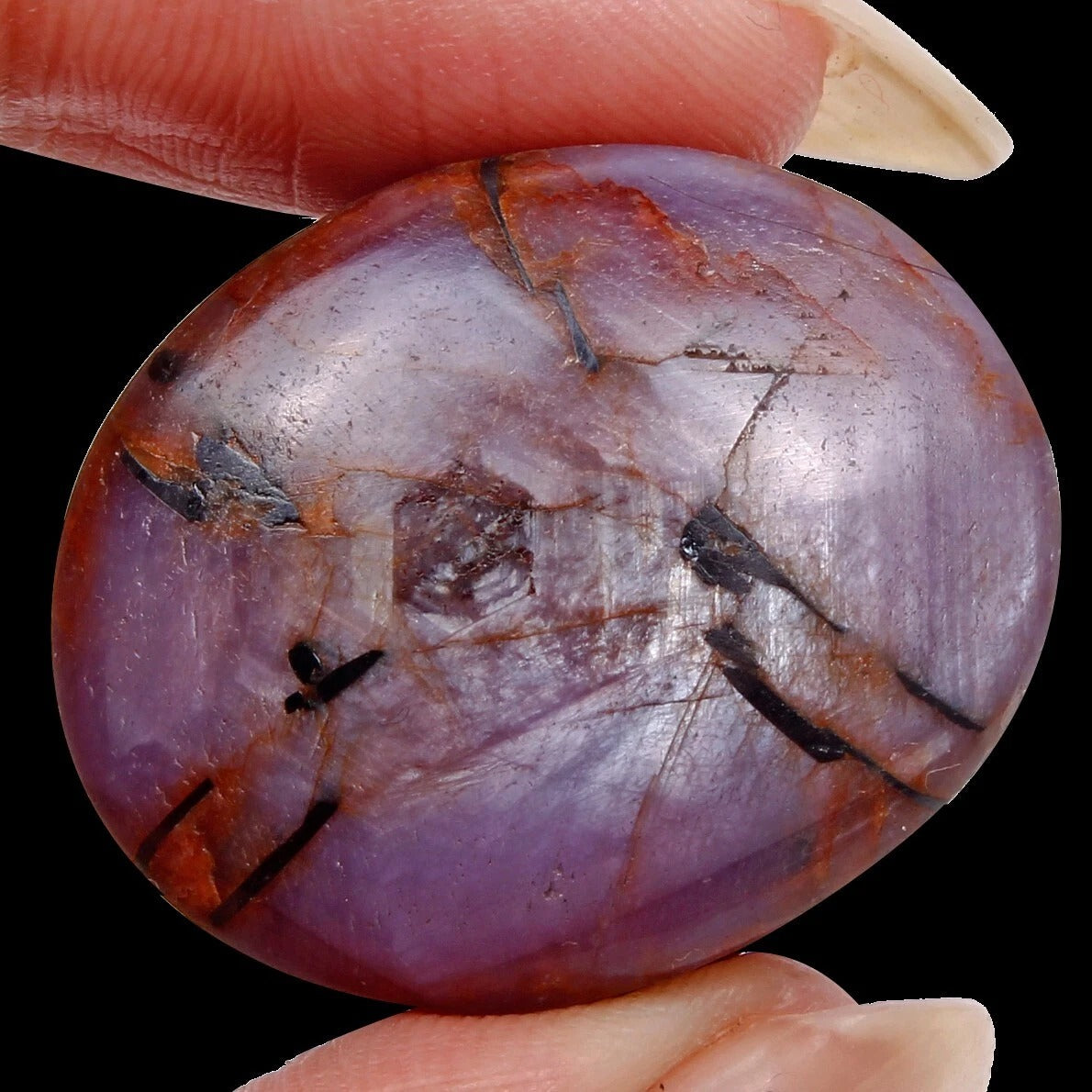 Ruby Cabochon, Oval Cabochon, Untreated — 28x24x13mm, 115.80 Ct