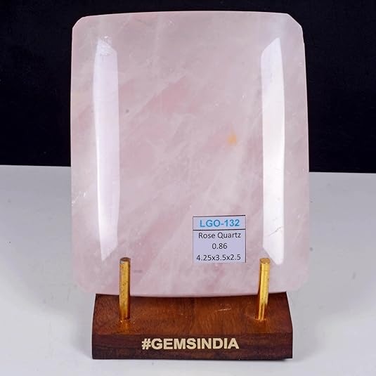 Rose Quartz Loose Gemstone, Untreated — 4.25x3.5x2.5 Inch, 4300 Ct (0.86 Kg), Madagascar