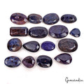 930 Cts/16 Pcs Natural Blue Sapphire Mixed Cut 19-34mm Loose Wholesale Gems Lot