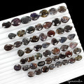 450 Ct Natural Untreated Brown Black Sapphire Oval Cut Faceted Loose Gems Lot