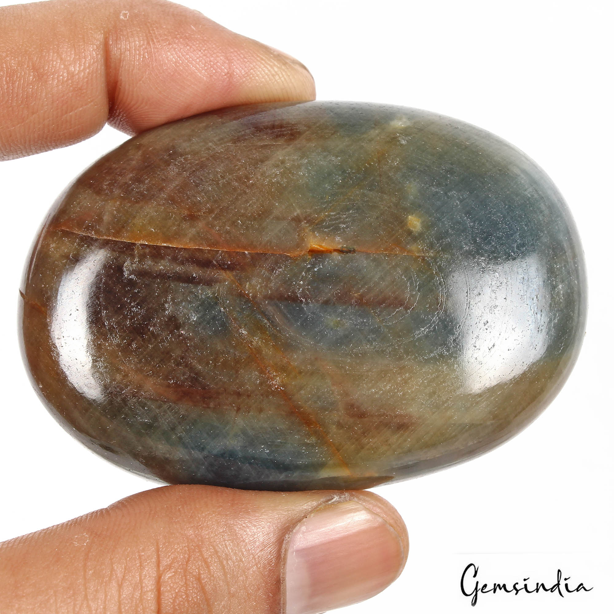 660 Cts Natural Untreated Bi Color Sapphire Oval Cab Loose Huge Earth Mined Gem
