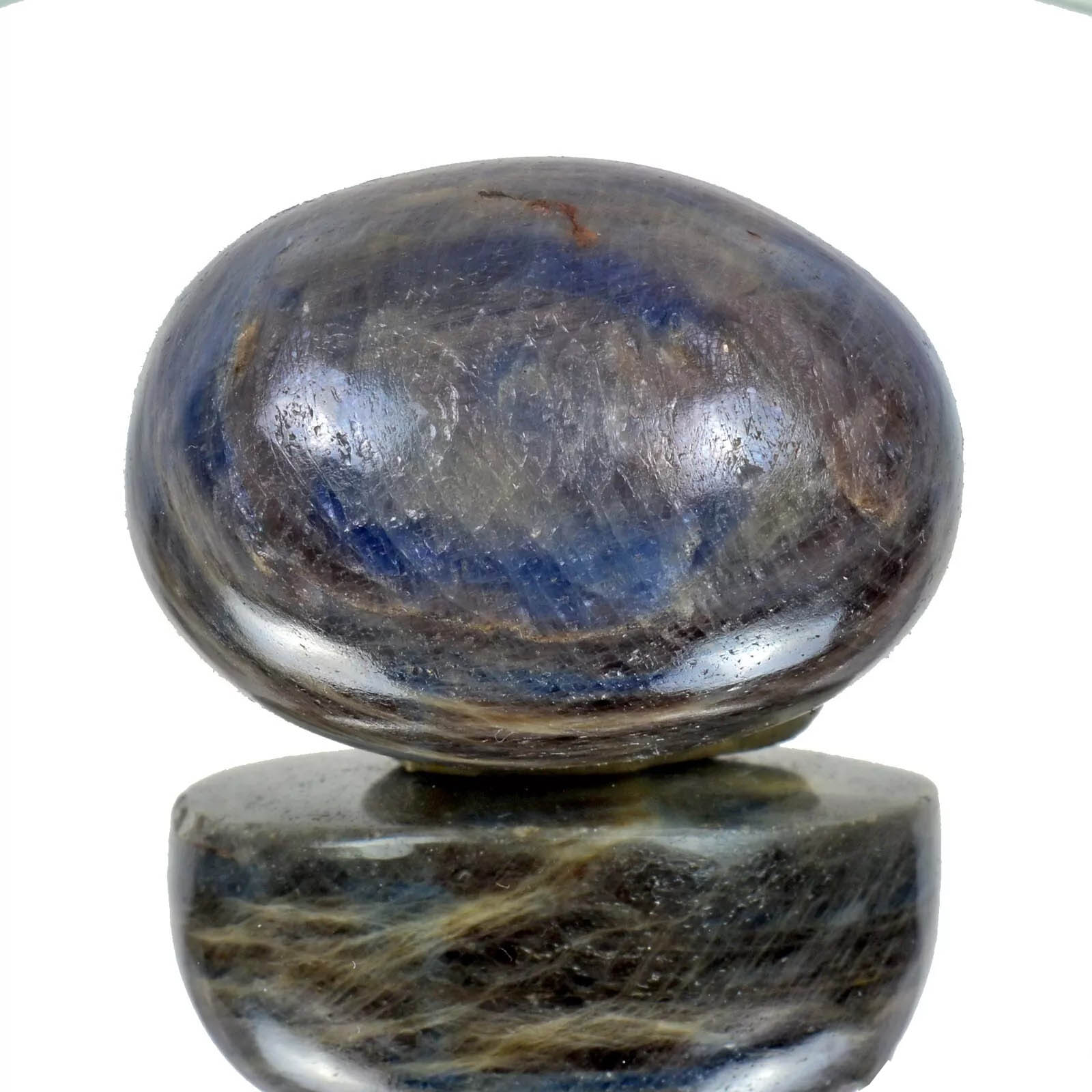 445 Ct Natural Untreated Blue Sapphire Oval Cab Earth Mined Certified Gemstone