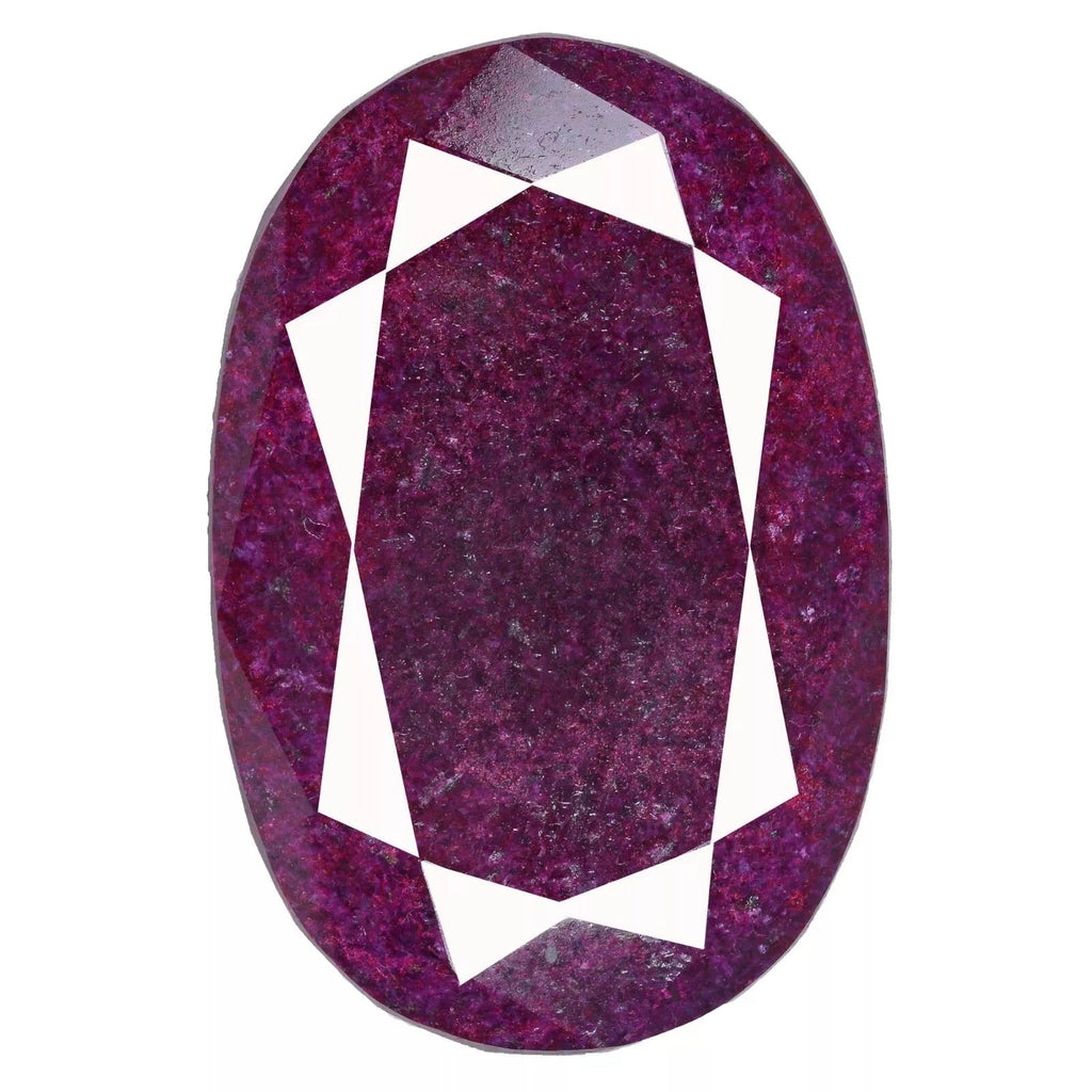 1700 Ct Natural Red Ruby Oval Faceted Earth Mined Huge Size Loose Gemstone