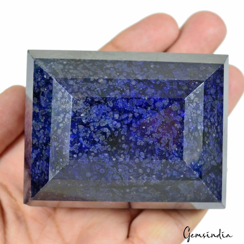 2240 Cts Natural African Blue Sapphire Baguette Cut Earth Mined Loose Huge Gem
