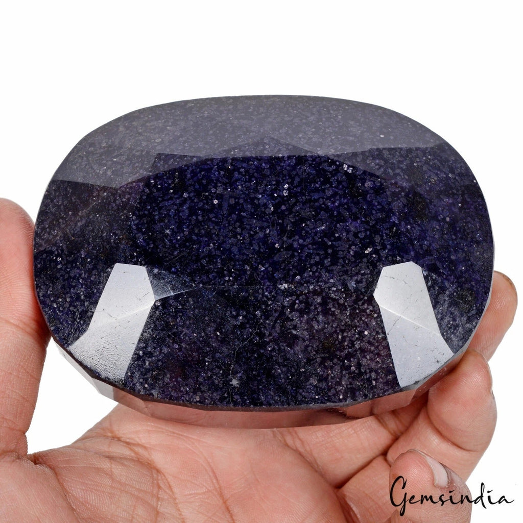 Huge 3280 Ct Natural Blue Sapphire Earth Mined Oval Cut Gemstone From Madagascar