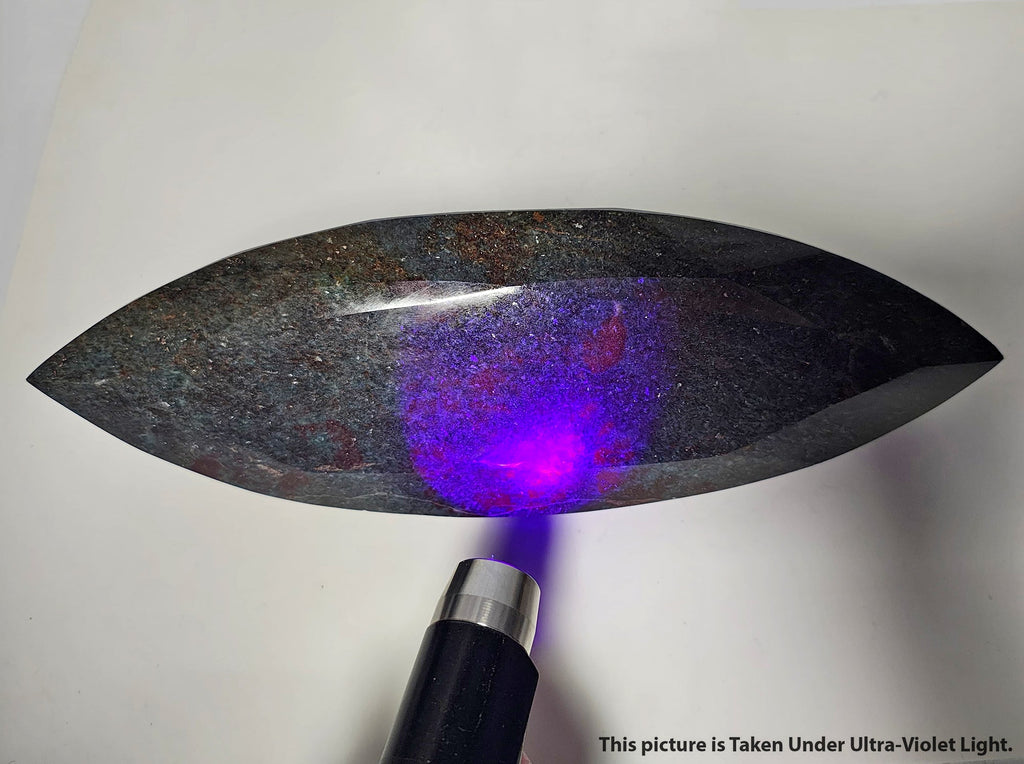 3.7 kg Natural Untreated Ruby Kyanite Marquise Large Gemstone From Madagascar NM