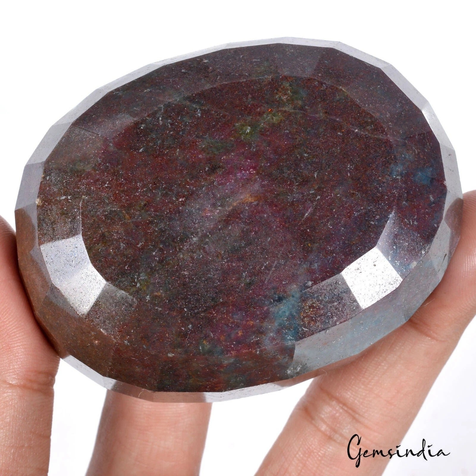 2300 Cts Natural Untreated Bi Color Ruby Kyanite Oval Earth Mined Loose Huge Gem