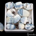 360 Ct/12 Pcs Natural Untreated Owyhee Bio Blue Opal Mix Cab Gem Lot For Jewelry