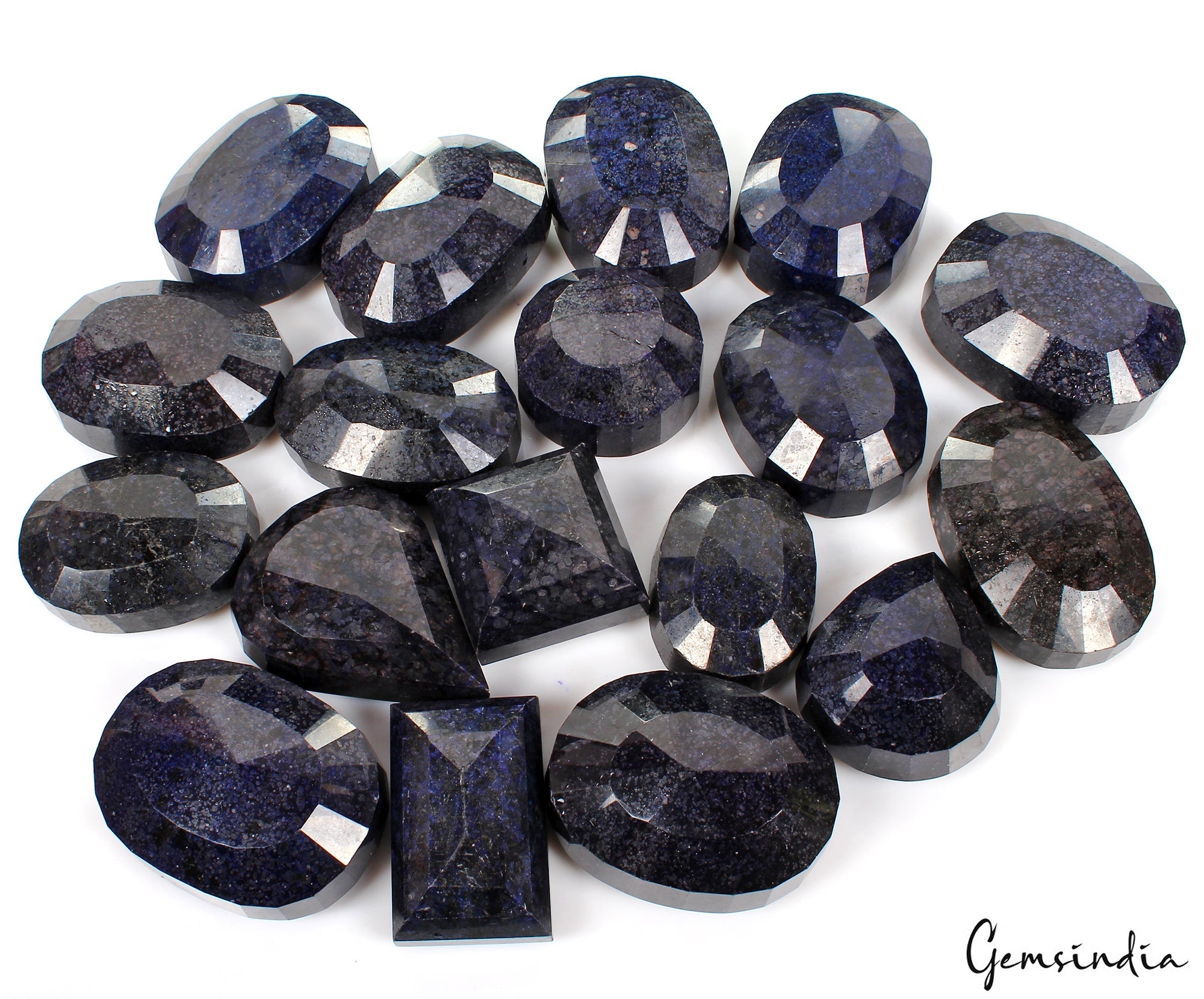 10 Kilo Natural Blue Sapphire Mix Shape Museum Size Loose Gemstones 81-101mm