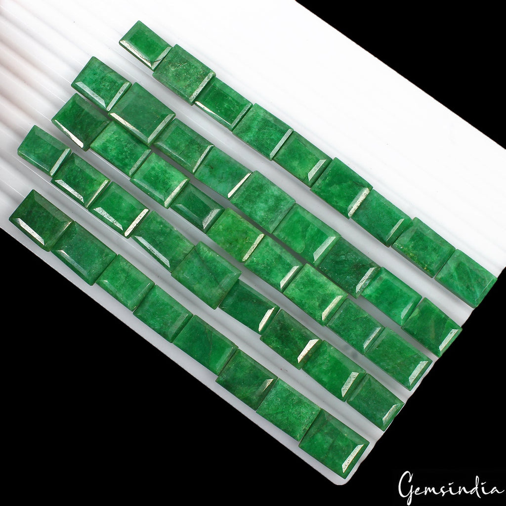 770 Cts/44 Pcs Natural Green Brazilian Green Emerald Baguette Cut Loose Gem Lot