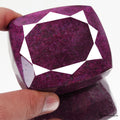 Natural Pink Red Ruby 2620 Ct Cushion Cut Loose Earth mined Museum Size Gemstone