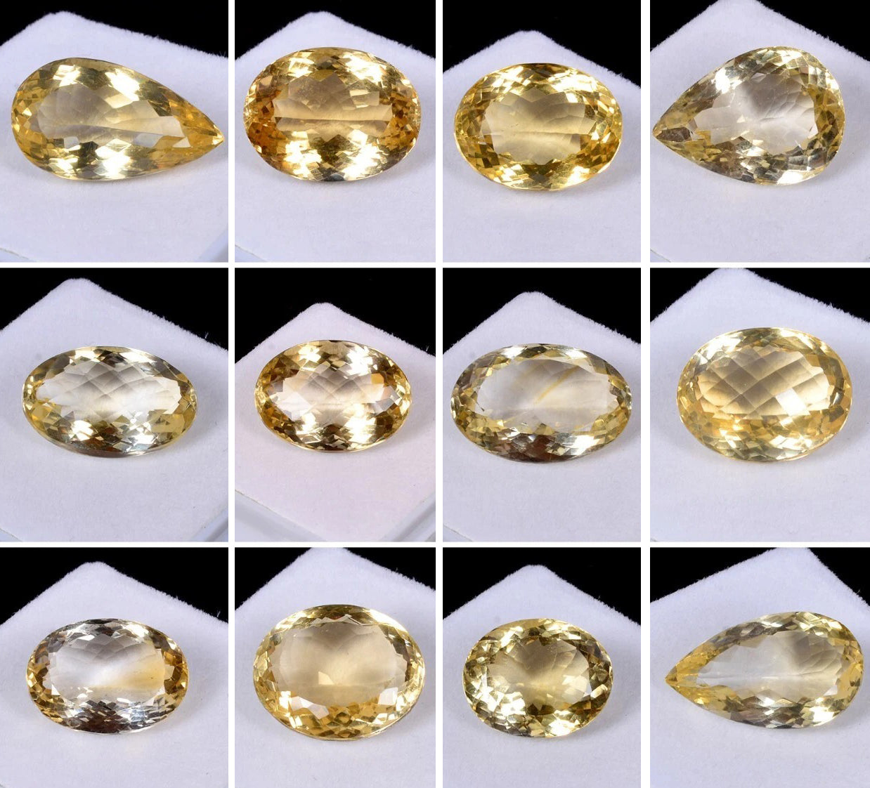 189.10 Cts Natural Yellow Citrine VVS Mix Cut Loose Sparkling Jewelry Gemstones
