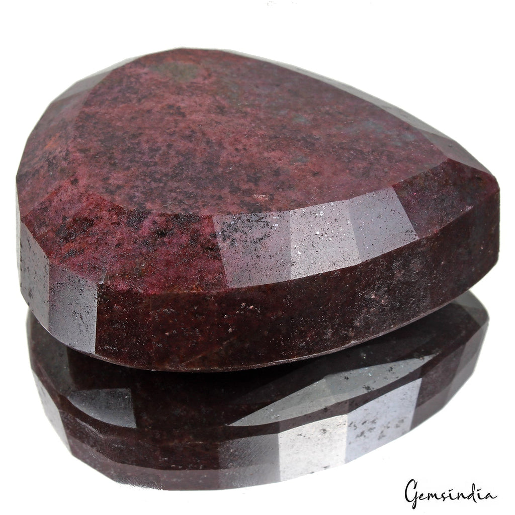 1440 Carat Natural Untreated Red Ruby Pear Cut Loose Madagascar Huge Gemstone