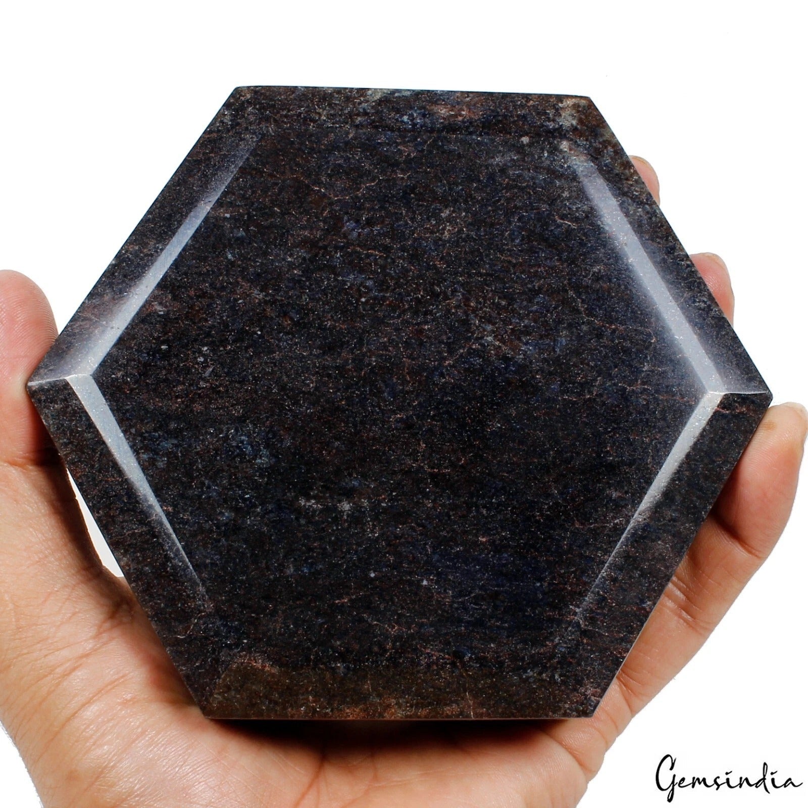 1.2 Kg Natural Blue Sapphire Hexagon Cut Loose Earth mined Museum Size Gemstone