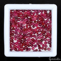 38.90 Ct Natural Ruby 225 Pcs Lot Round Cabochon Beautiful Red Loose Gemstones