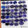 Blue Beryl Lot, Loose Gemstone, Color Enhanced — 40 Pieces, 15mm to 22mm, 500 Ct