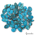 400 Cts/43 Pcs Natural Blue Green Spiderweb USA Turquoise Mix Cab Loose Gems Lot