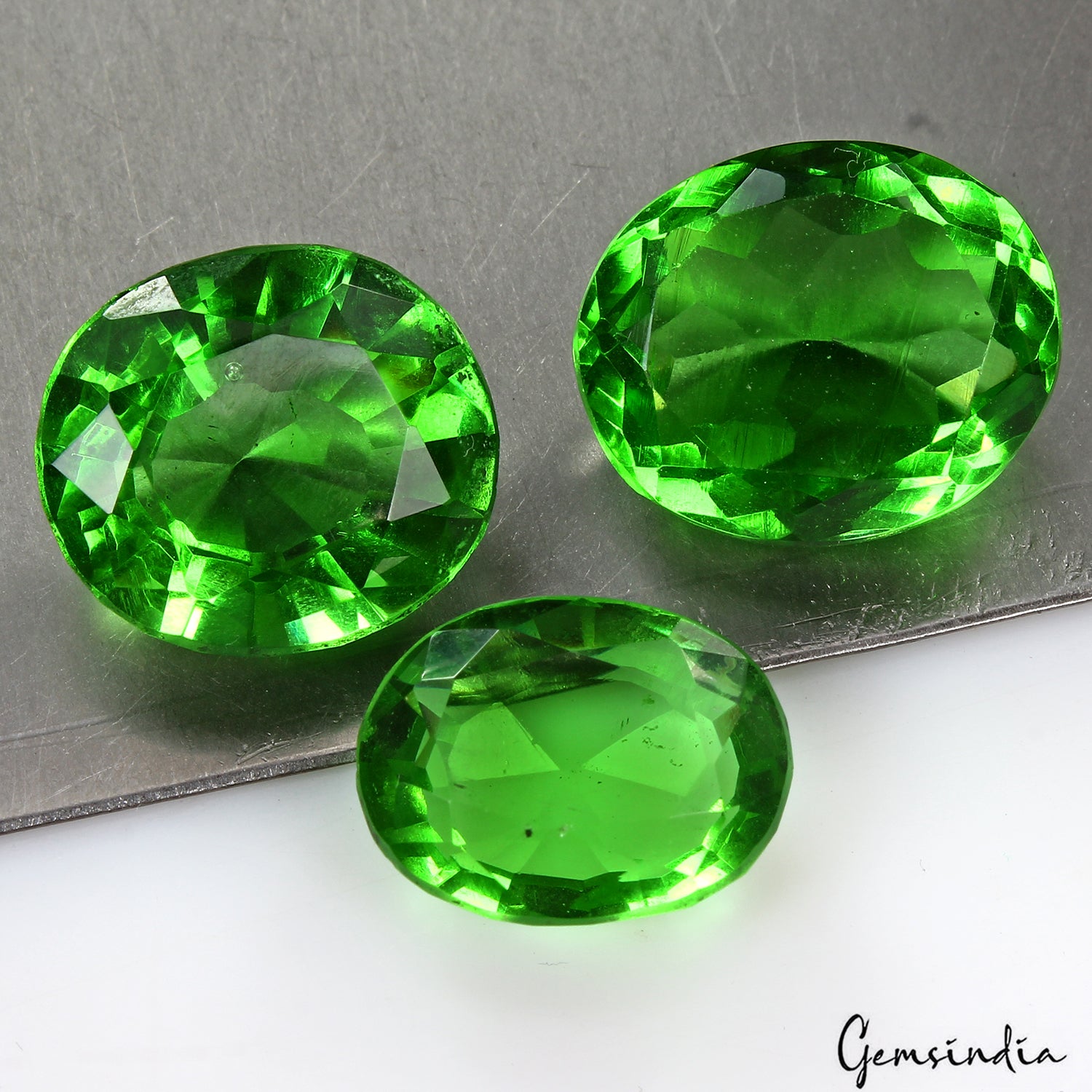Peridot Loose Gemstone, Green — 16mm to 19mm, 41.70 Ct