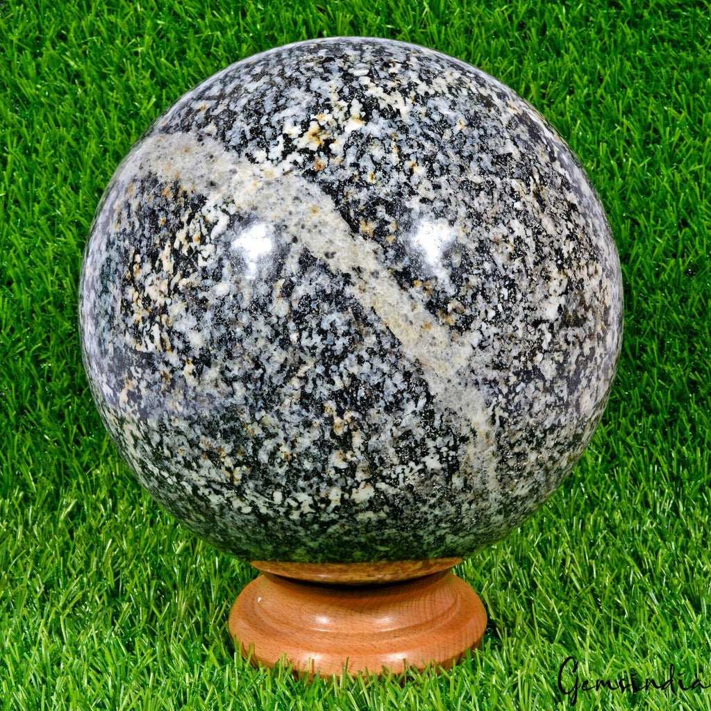 11.5 Kilo Natural Snowflake Obsidian Large Crystal Healing Mineral Sphere/Ball