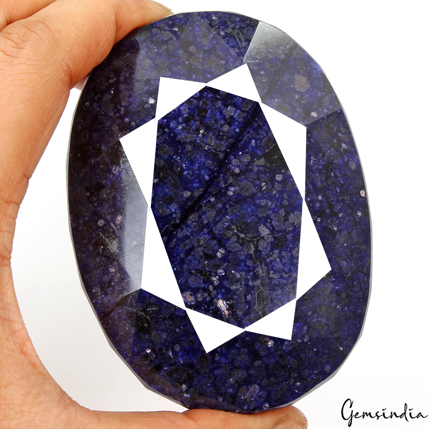 Certified 3150 Ct Natural Blue Sapphire Oval Loose Huge Size Madagascar Gemstone