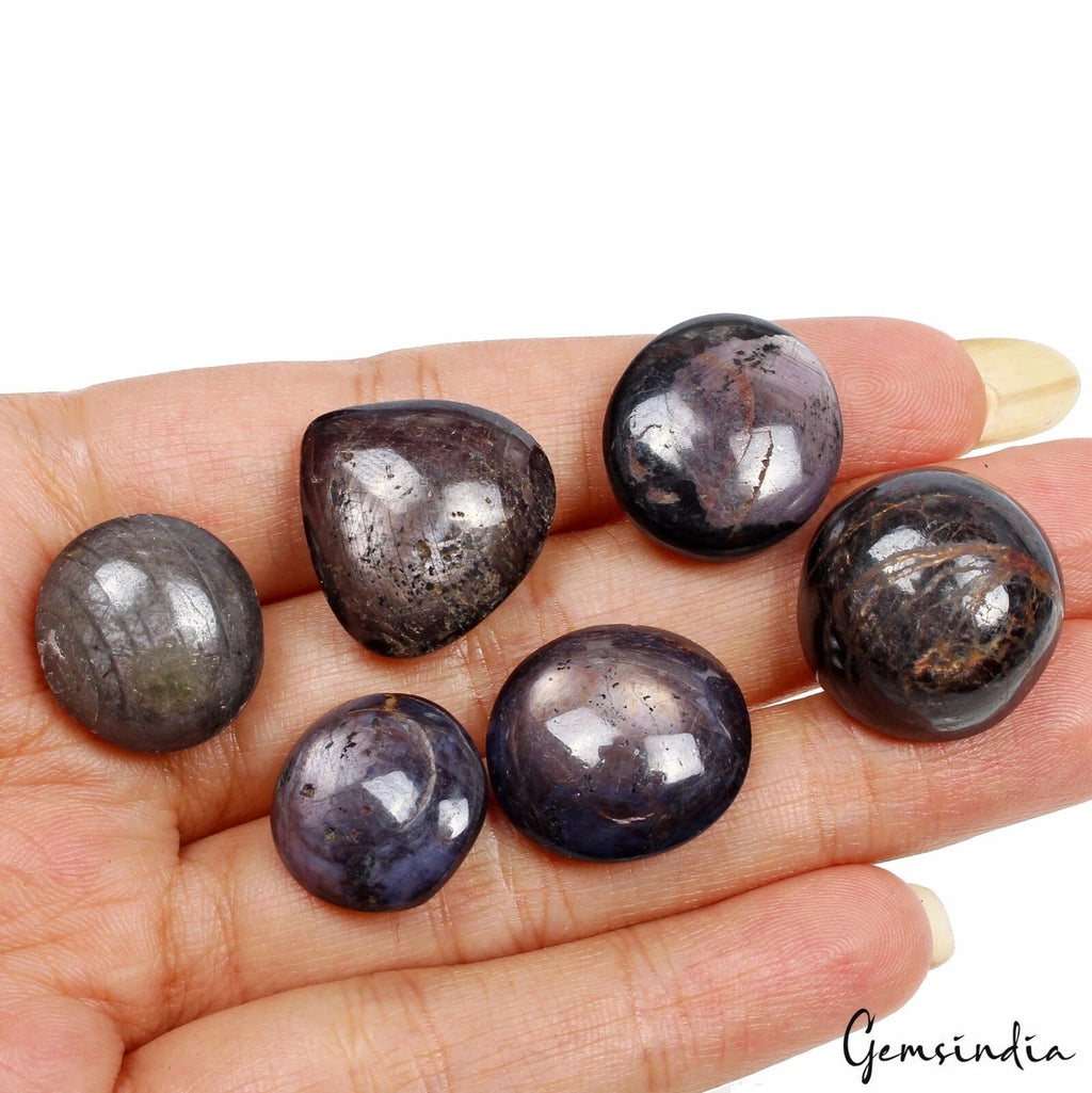 Certified 178 Cts Natural Star Ruby Mix Cabochon Loose Untreated Gemstones~6 Pcs