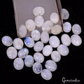 150 Cts/30 Pcs Natural Untreated Blue Shine Moonstone Oval Cab Gems For Jewelry
