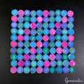 400 Ct/100 Pcs Natural Multi Color Crystal Onyx Agate Druzy Round Calibrate Gems