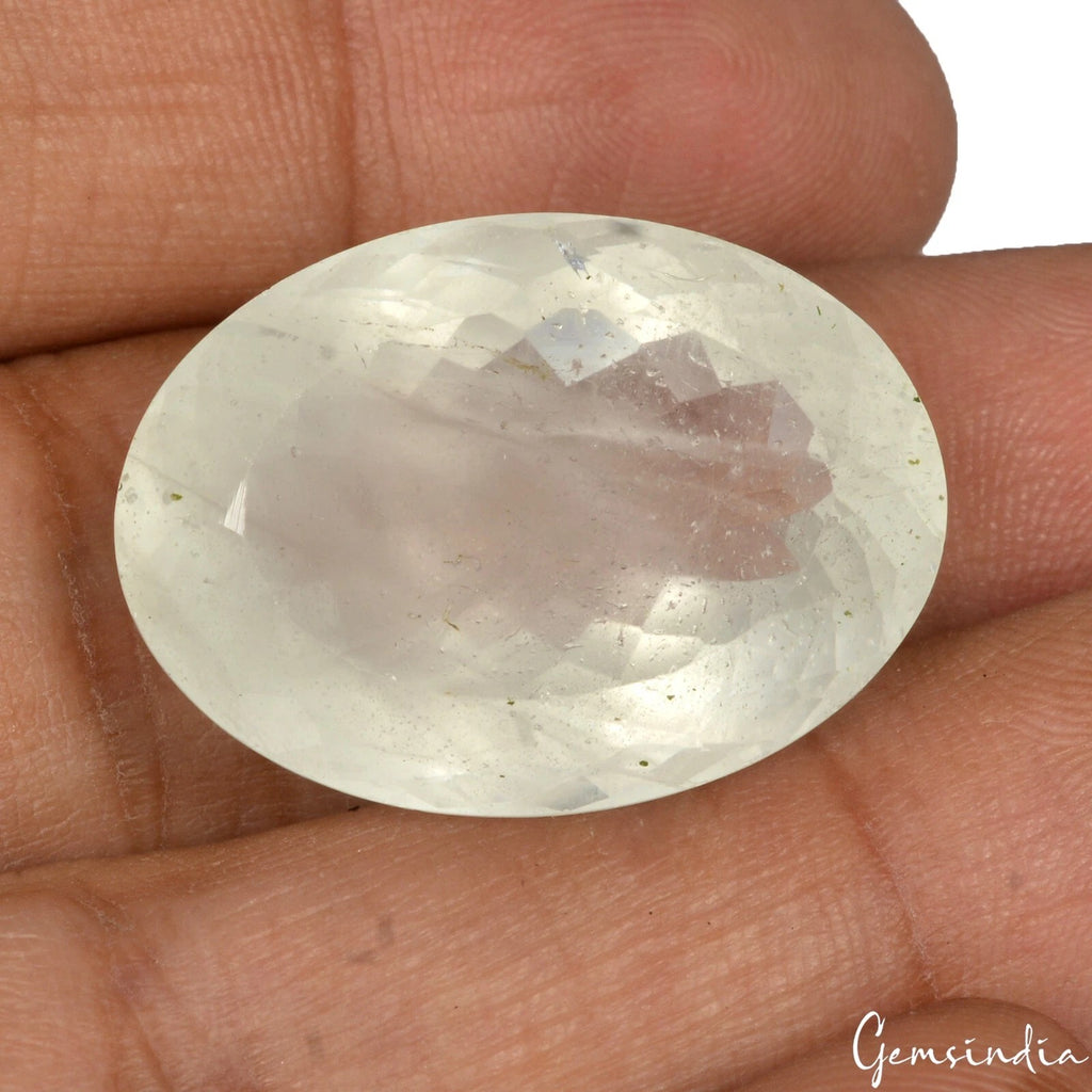 Aquamarine Loose Gemstone, Untreated — 25x18x11mm, 33.70 Ct, Brazil