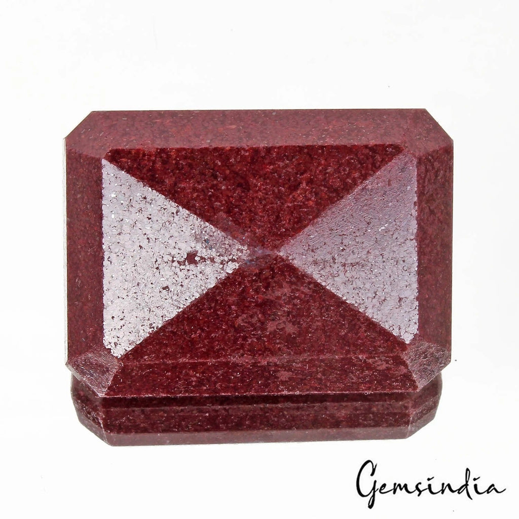 660 Cts Natural African Red Ruby Octagon Cut Huge Size Loose Earth mined Gem