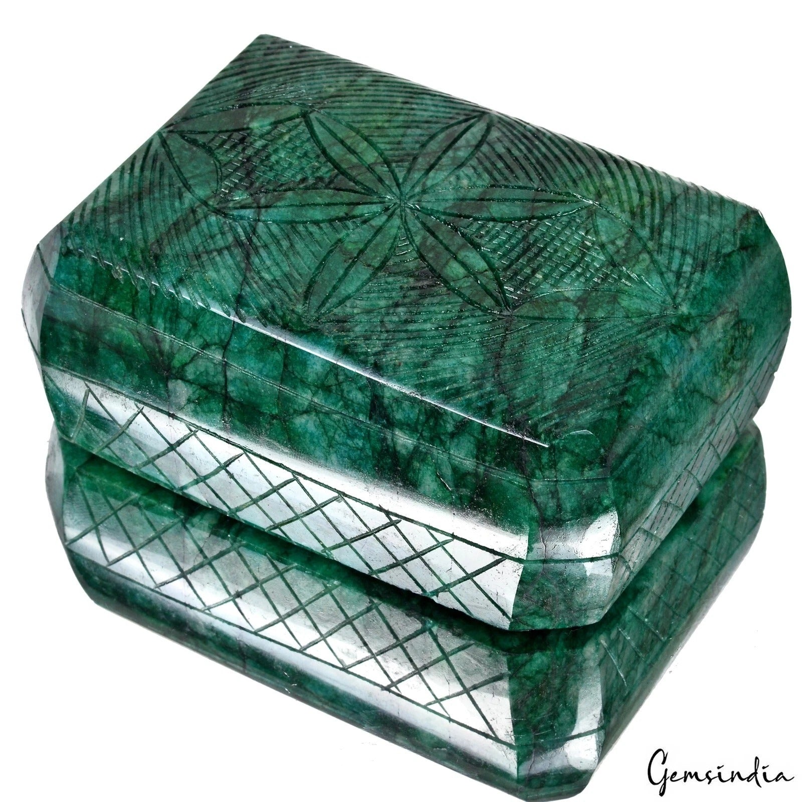 4720 Ct Natural Brazilian Green Emerald Octagon Cut Carving Earth mined Huge Gem