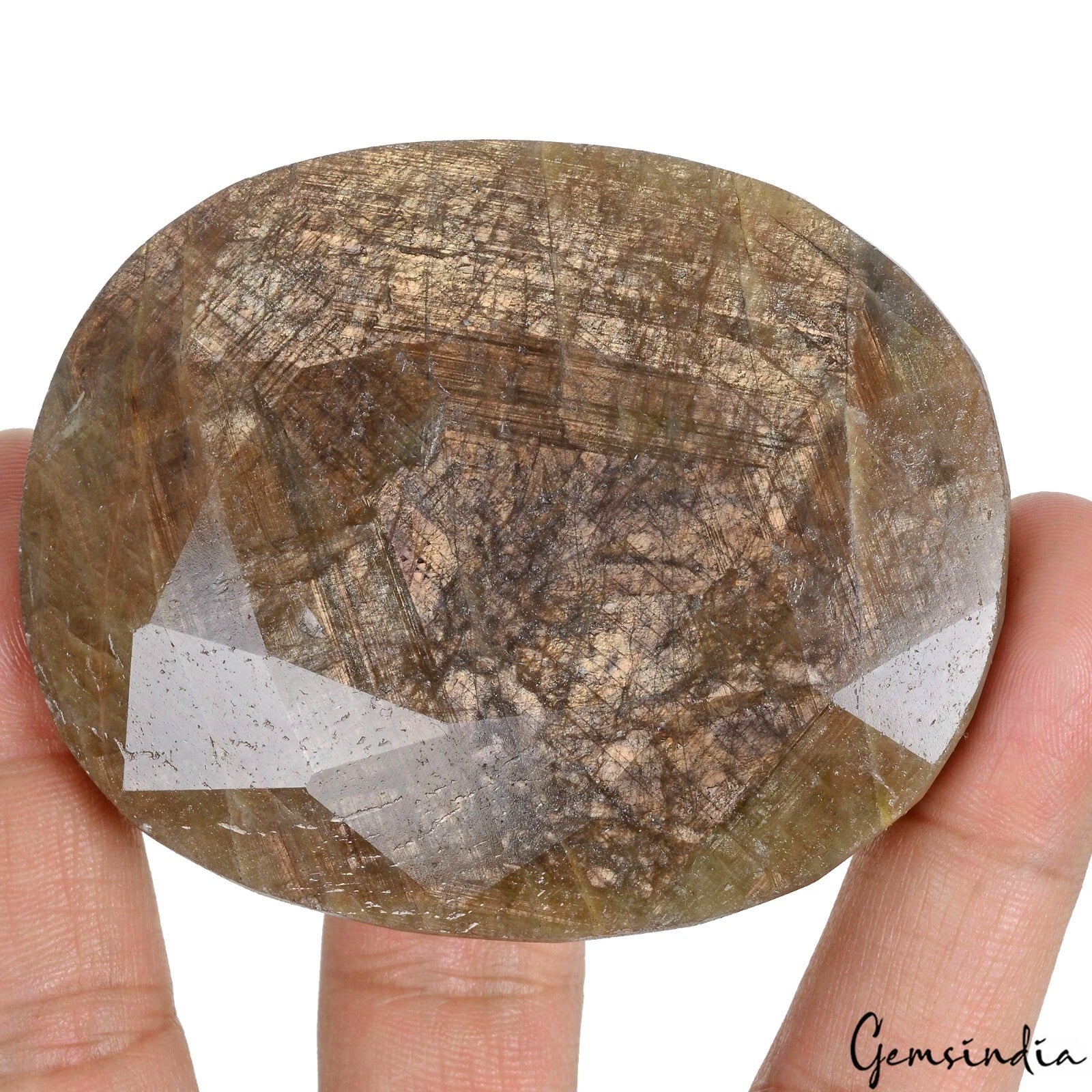 Certified 1230 Ct Natural Untreated Brown Sapphire Oval Cut Museum Size Gemstone