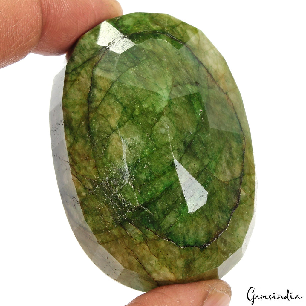 580 Ct Natural Top Green Brazilian Emerald Oval Cut Huge Museum Size Gemstone