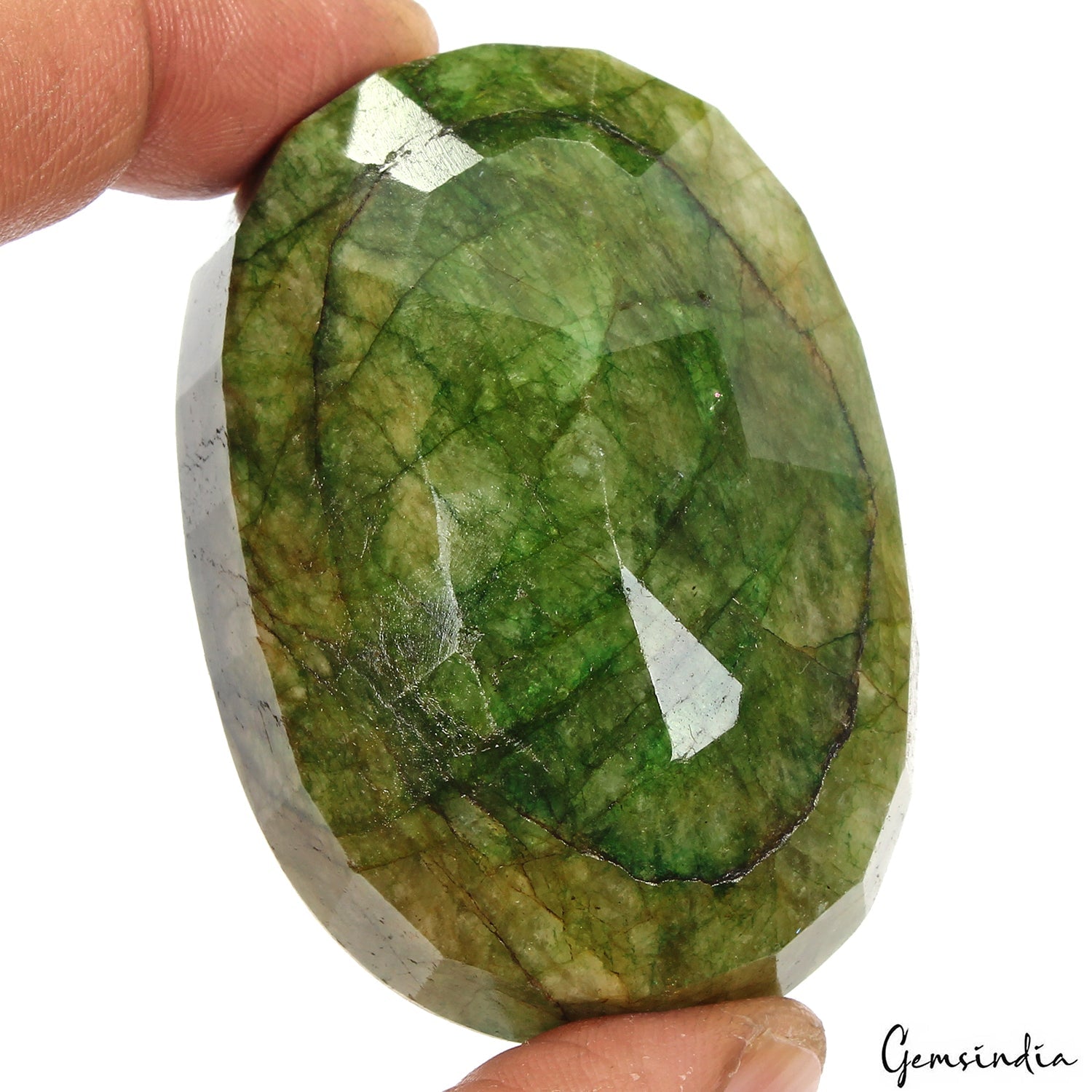 580 Ct Natural Top Green Brazilian Emerald Oval Cut Huge Museum Size Gemstone