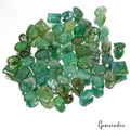 Colombian Emerald Lot, Loose Gemstone, Green — 51 Pieces, 10mm to 16mm, 300 Ct, Colombia