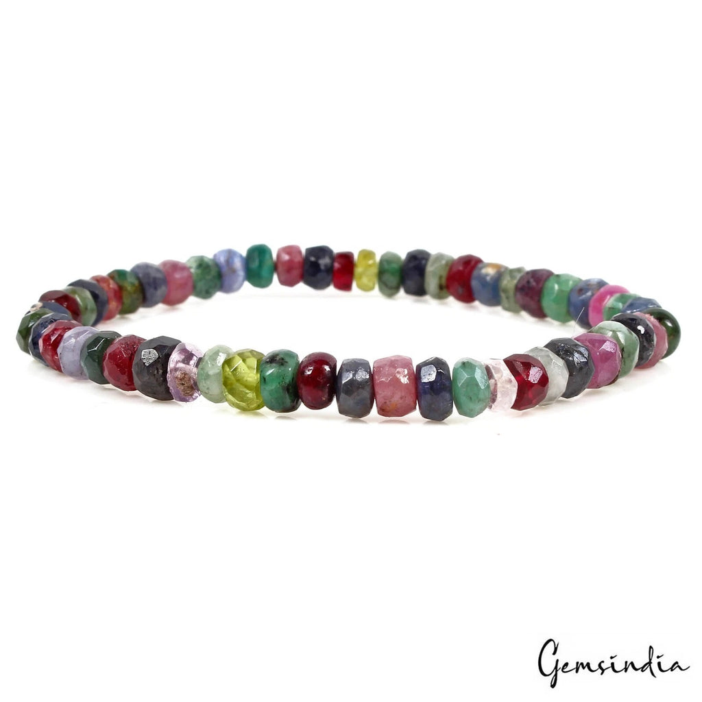Ruby Bracelet, Color Enhanced — 4mm, 52.70 Ct