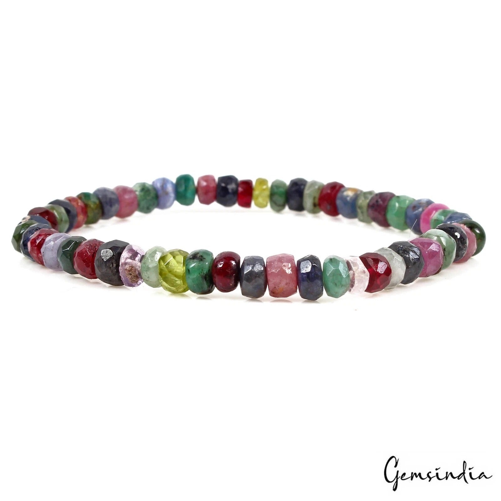 Ruby Bracelet, Color Enhanced — 4mm, 52.70 Ct