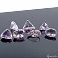 81.20 Cts/7 Pcs Natural Purple Untreated Amethyst Mix Cut Loose Gems For Jewelr