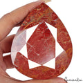 Red Jasper Loose Gemstone, Untreated — 85x68x36 mm, 1500 Ct, Madagascar