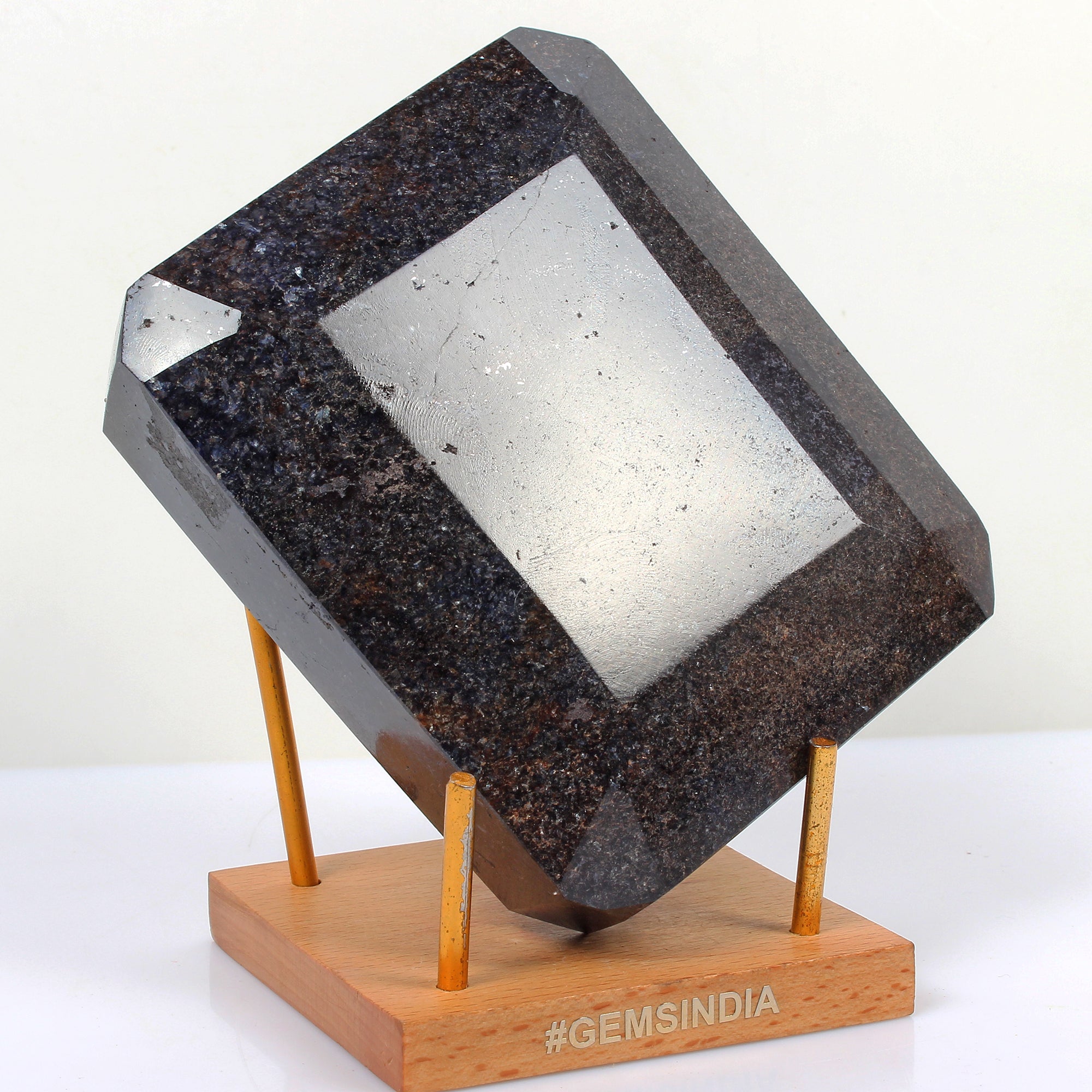 1.5 kilo Large Natural Blue Sapphire Octagon Cut Earth Mined Loose Gemstone Gift