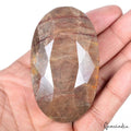 980 Ct Natural Untreated Golden Brown Sapphire Oval Cut Certified Gemstone