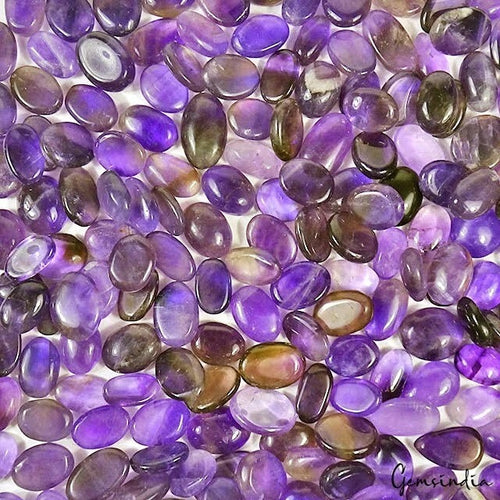 Amethyst Cabochon, Untreated, Purple — 12mm to 18mm, 1000 Ct, Madagascar