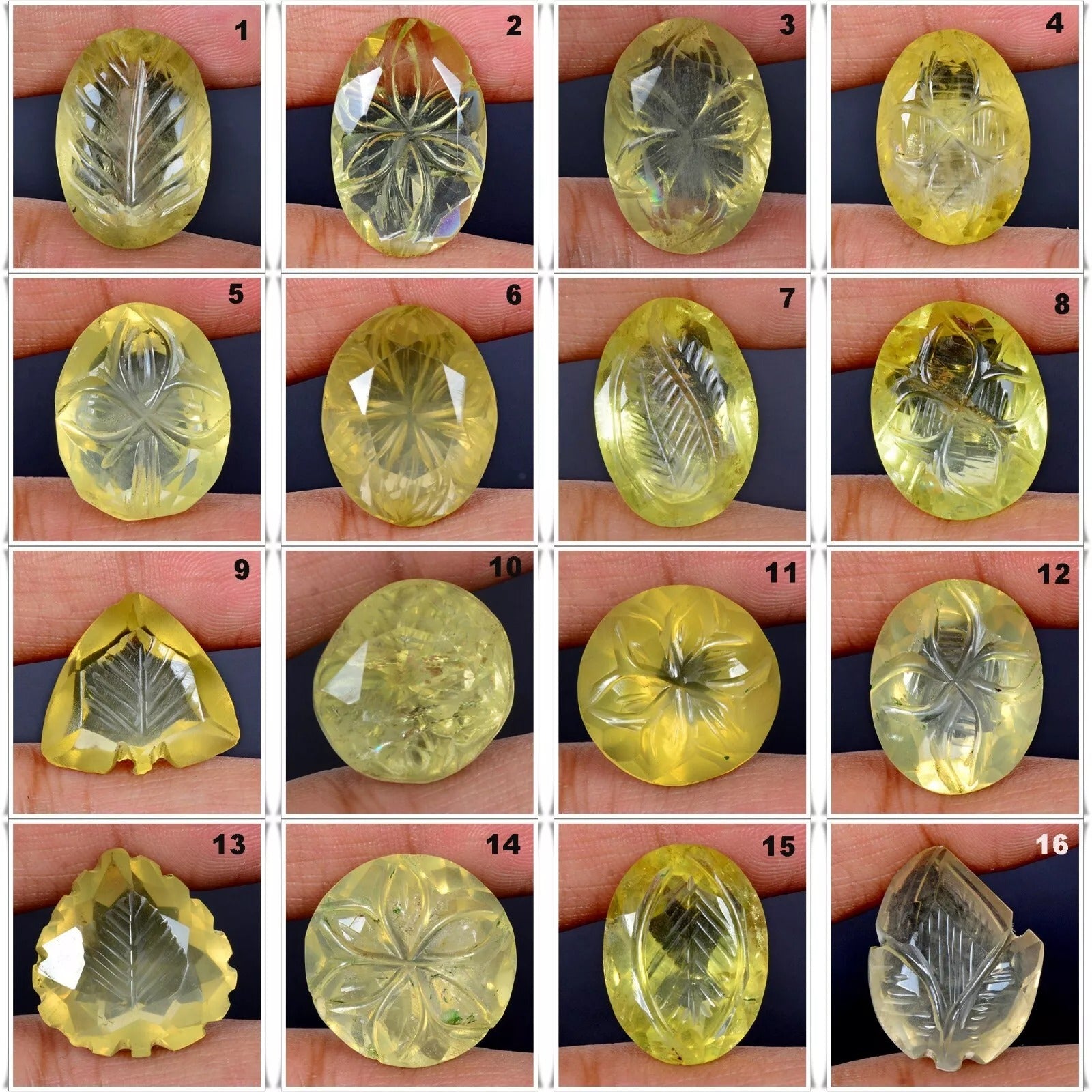 Lemon Quartz Loose Gemstone, Untreated — 17mm, 368.20 Ct, Brazil