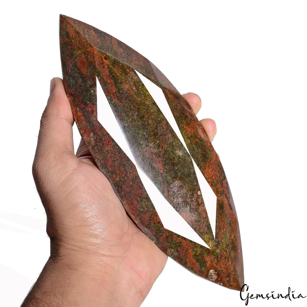 Ruby Loose Gemstone, Untreated — 9x3.25x1.75 Inches, 6300 Ct (1.26 Kg), Madagascar