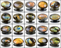 740 Ct/20 Pcs Natural Untreated Blue Peach Shine Labradorite Oval Cab Loose Gems