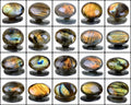 Labradorite Lot, Cabochon, Untreated, Blue — 20 Pieces, 27 mm to 37 mm, 740 Ct