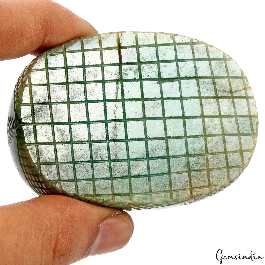 970 Ct Natural Green Emerald Earth Mined Carving Museum Huge Size Loose Gems
